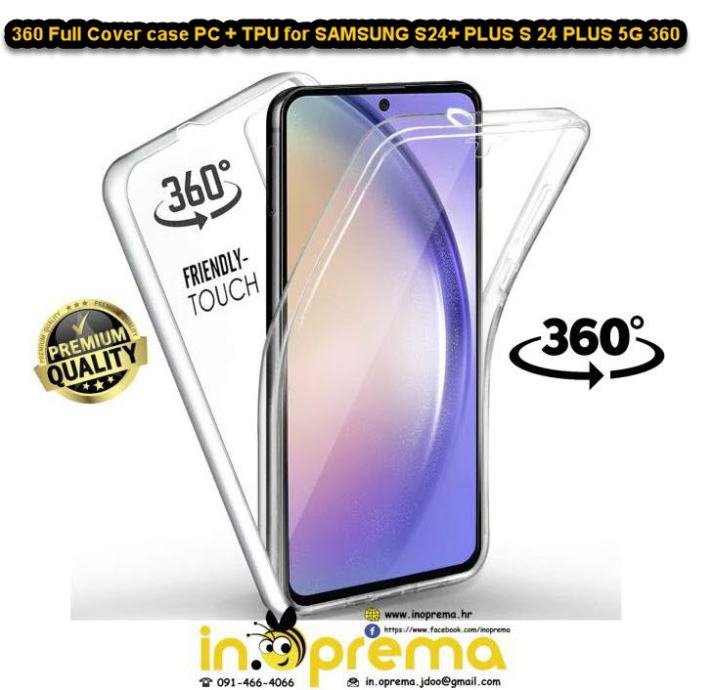 SAMSUNG GALAXY S24 PLUS S 24 + 5G 360 ZASTITA MASKICA MASKA OBOSTRANA