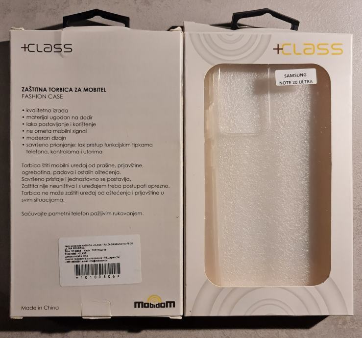 Samsung Note 20 Ultra Clear Case prozirna silikonska maskica