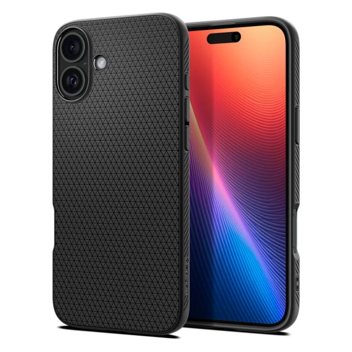 SPIGEN LIQUID AIR zaštita za iPHONE 16 PLUS (MATTE BLACK)