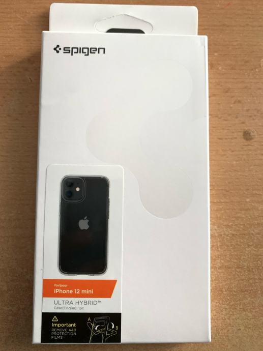 Spigen Ultra Hybrid maska za mobitel iPhone 12 Mini (PROZIRNA) - NOVO