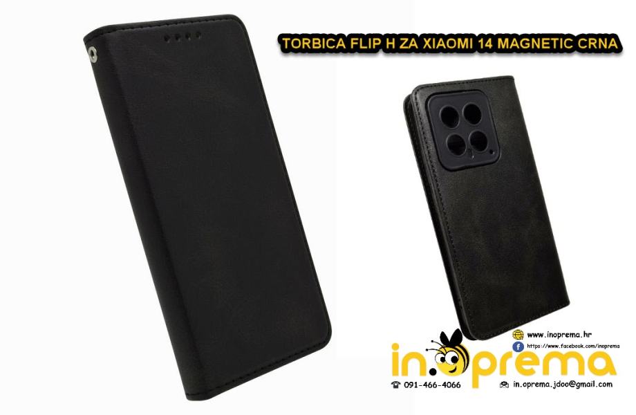 XIAOMI 14 MASKICA ZASTITA MASKA FUTROLA TORBICA KOZNA PREKLOPNA