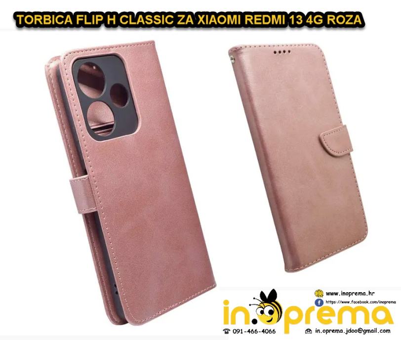 XIAOMI REDMI 13 4G MASKICA ZASTITA MASKA TORBICA PREKLOPNA KOZNA