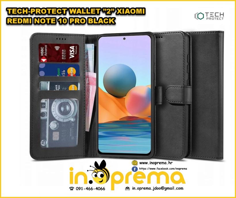 XIAOMI REDMI NOTE 10 PRO ZASTITA MASKICA MASKA FUTROLA TORBICA WALLET