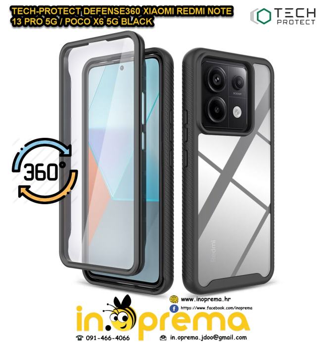 XIAOMI REDMI NOTE 13 PRO 5G POCO X6 ZASTITA MASKICA MASKA OBOSTRANA