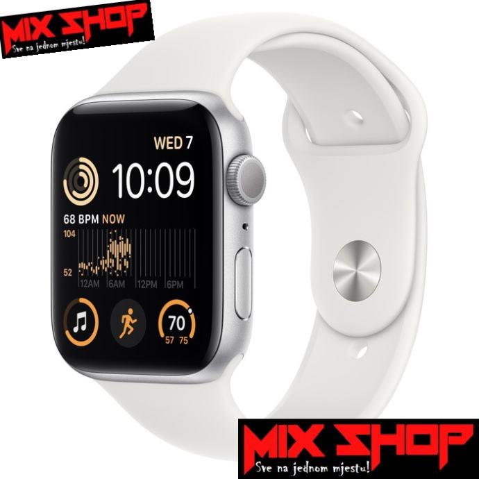 APPLE WATCH SE2 SERIES 2022 44mm BIJELI◆NOVO◆GARANCIJA◆ZAMJENA DA◆SE 2