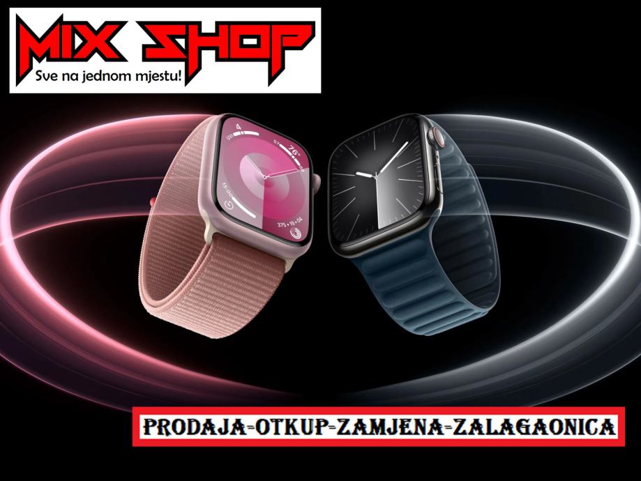 APPLE WATCH SERIES 9 41mm ◆NOVO◆GARANCIJA◆RAZNE BOJE◆ZAMJENA DA◆