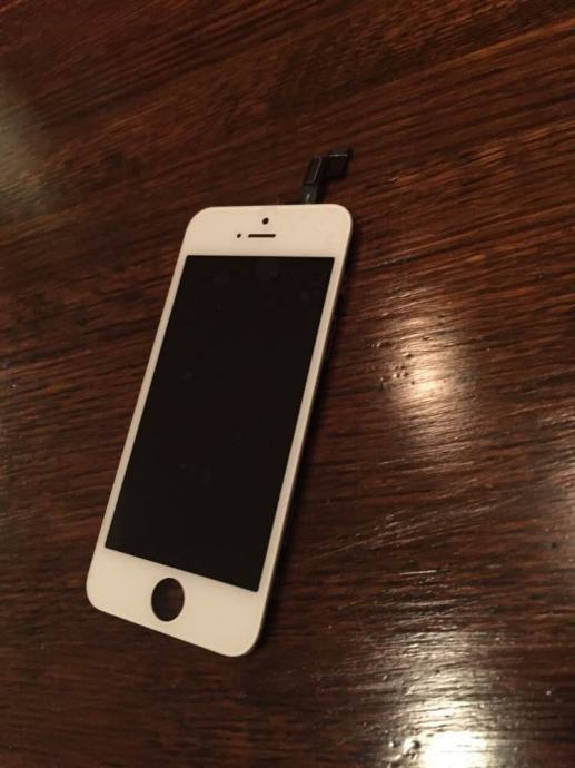iphone 5s screen lights up but no display