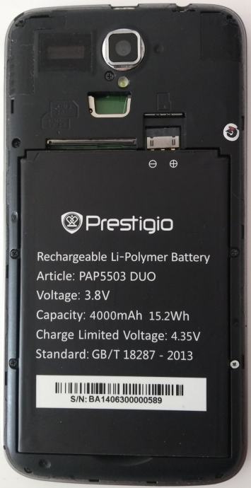 Prestigio pap5503 duo не включается