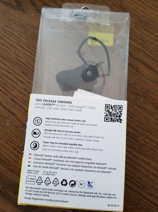 Jabra classic подключение к компьютеру