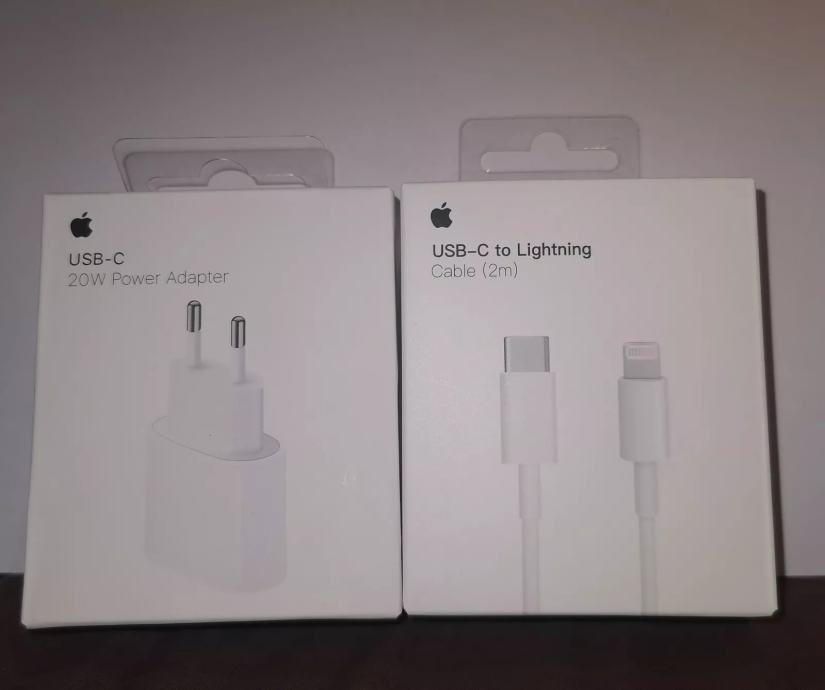 Apple Original 20w Charger + Lighting Kabel