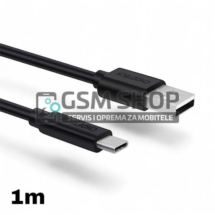 Choetech AC0002 USB-A na Type-C kabel 1m