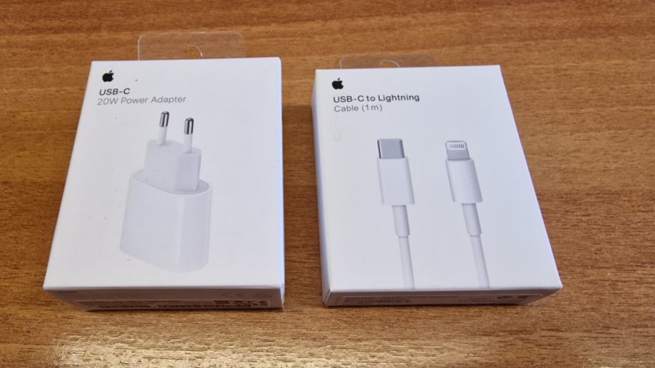 Originalni Apple 20W punjač i 1m USB-C to Lightning Cable