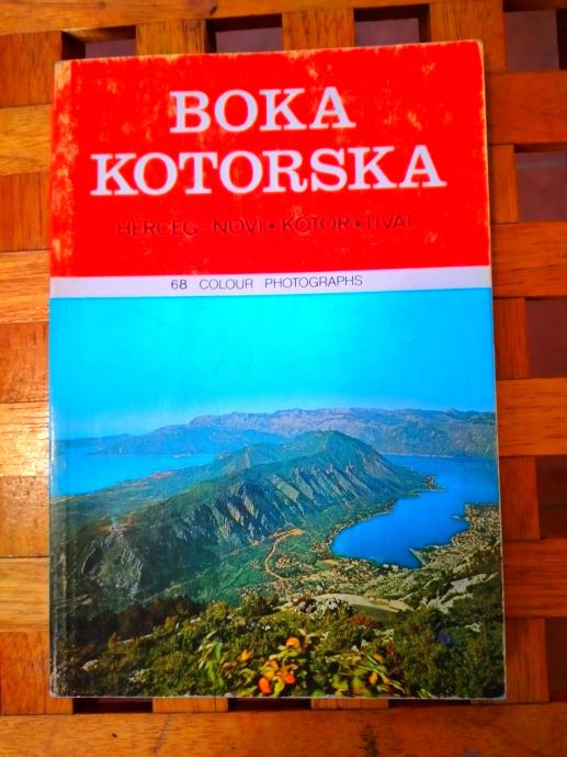 TURISTIČKI VODIČ BOKA KOTORSKA HERCEG NOVI KOTOR TIVAT 1988