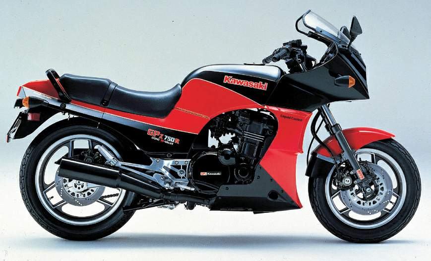 Kawasaki GPZ 750 1985 God. Radilica