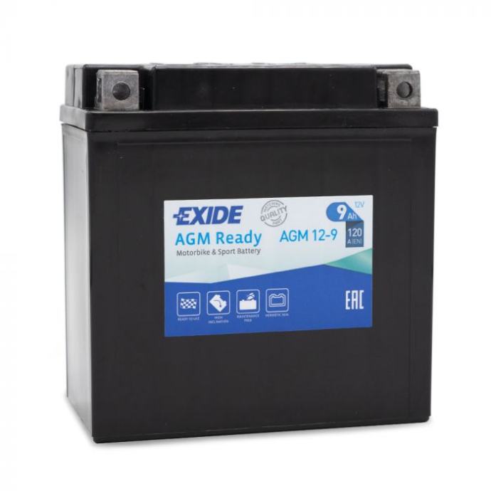 Akumulator EXIDE AGM12 9 YTX9C BS YB9 B