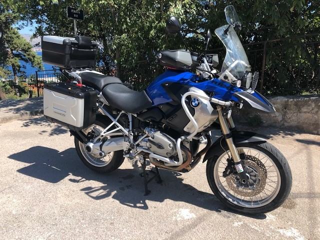 BMW R 1200 GS K25 original vizir + dodatni vizir