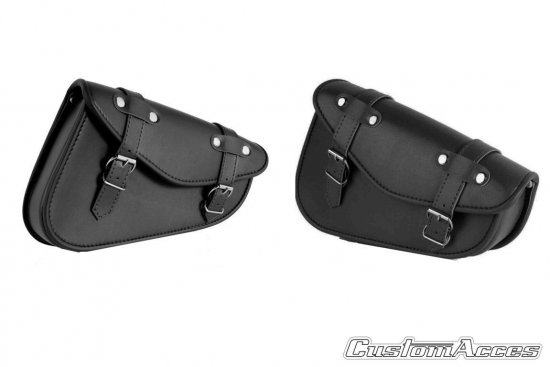 CUSTOMACCES leather saddlebags DETROIT