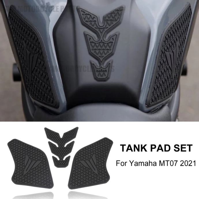 YAMAHA MT-07 - TANK PAD ZA REZERVAR GORIVA-1/3  VRHUNSKI- LOGO