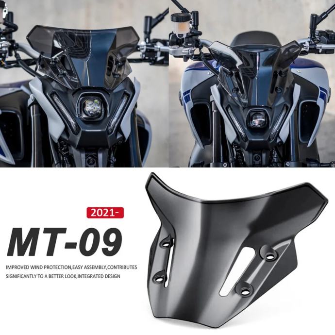 YAMAHA MT-09 MT09 / SP FZ-09 FZ09- VIZIR CRNI