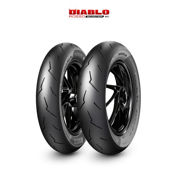 GUMA PIRELLI DIABLO ROSSO SCOOTER RADIAL H 160/60-15 (67H) TL NOVO!