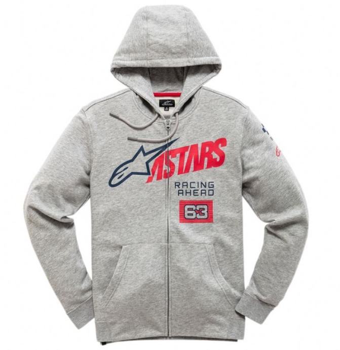 ALPINESTARS HOODIE TITLE ZIP GY, BROJ - L