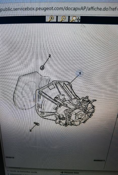 Citroen Nemo 1.3hdi mjenjač getriba 1611308180