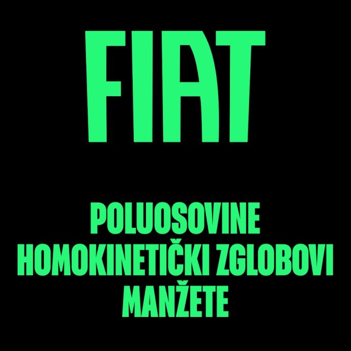 FIAT POLUOSOVINA - HOMOKINETIČKI ZGLOB - MANŽETA