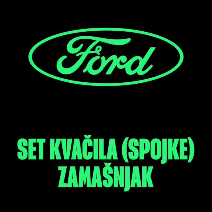 FORD SET KVAČILA I ZAMAŠNJAK (korpa, lamela, potisni ležaj)