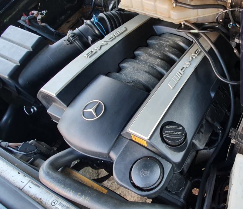 Mercedes ML 55 AMG V8 , model 2001. 347 konja / 255 kw KOMPLETAN MOTOR