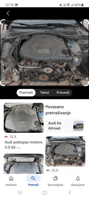 Motor 3.0 tdi 180kw audi