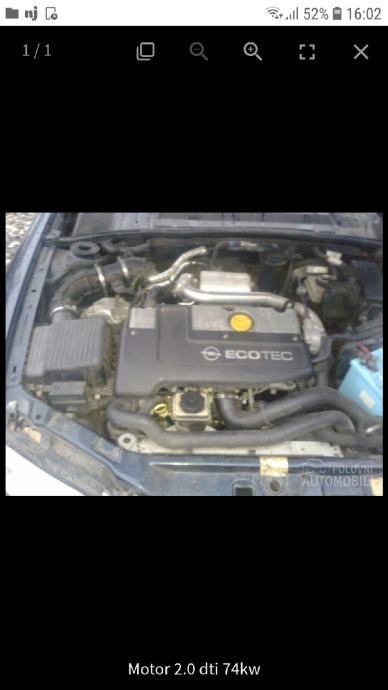 motor opel 2.0 dti