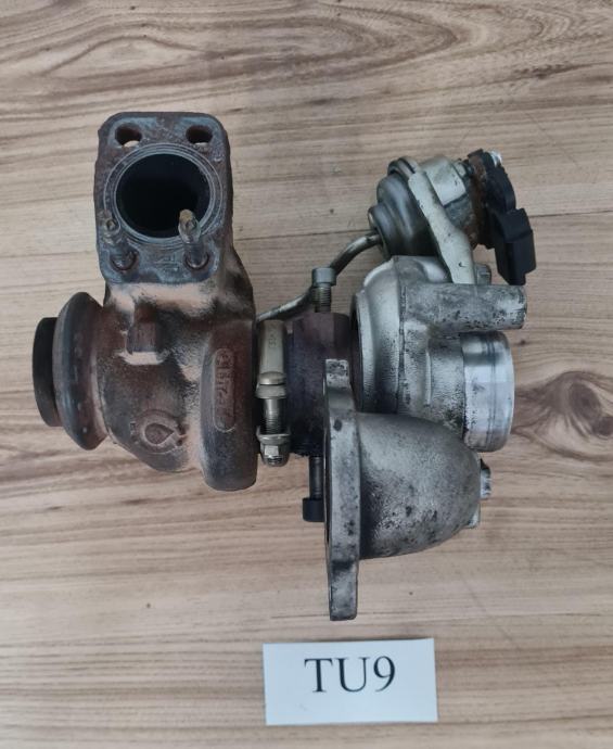 TURBO PUNJAČ TURBINA TURBOKOMPRESOR PEUGEOT 9673283680 TU9