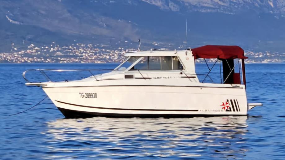 Jeanneau Albatross 750, BMW Mercruiser 180ks dizel, autopilot,GPS