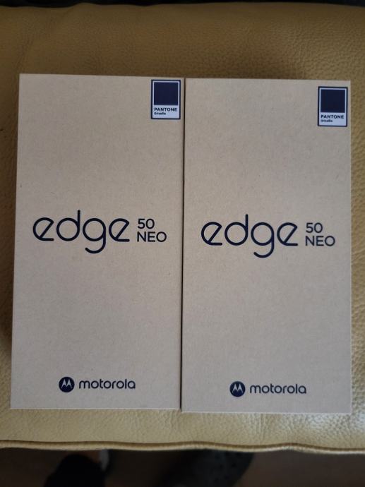 Motorola Edge 50 Neo Zapakiran Siva boja