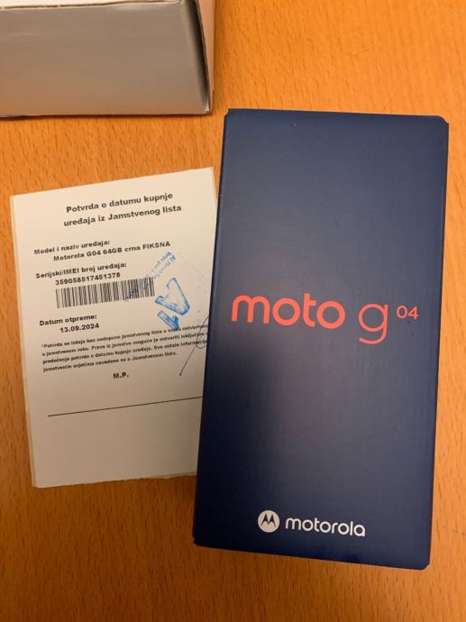 Motorola Moto g04