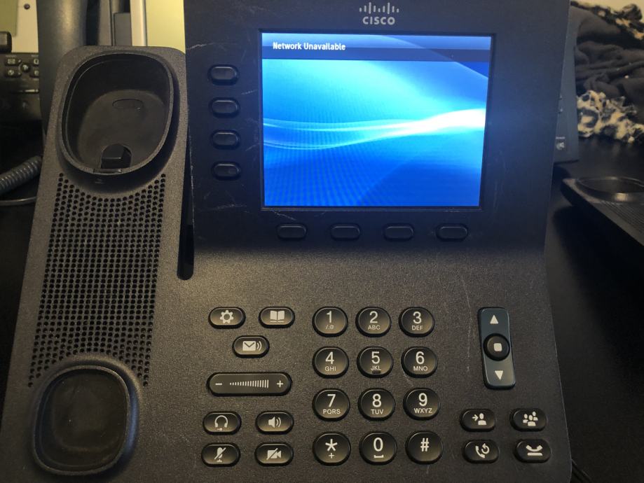 Cisco CP-8945 VoIP Video Desk Phone