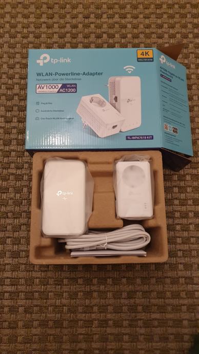 TP-Link TL-WPA7619 AC1200 wifi wlan powerline kit