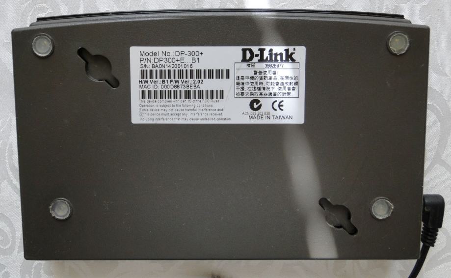 DLINK DP300+ mrežni print server