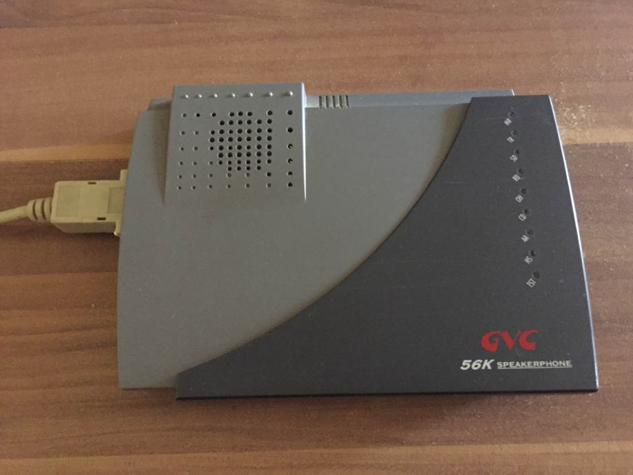 GVC modem 56k data/fax/voice