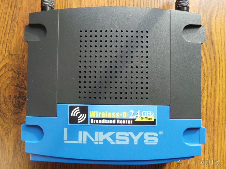 Router Linksys WRT54GL, All-In-One Wireless-G Networking Solution.