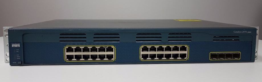 Cisco Switch Catalyst 2970 [WS-C2970G-24TS-E] 24x1Gbit