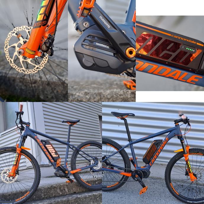 Cannondale cujo E -bike oprema XT, Deor