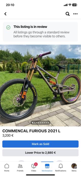 commencal furious 2021