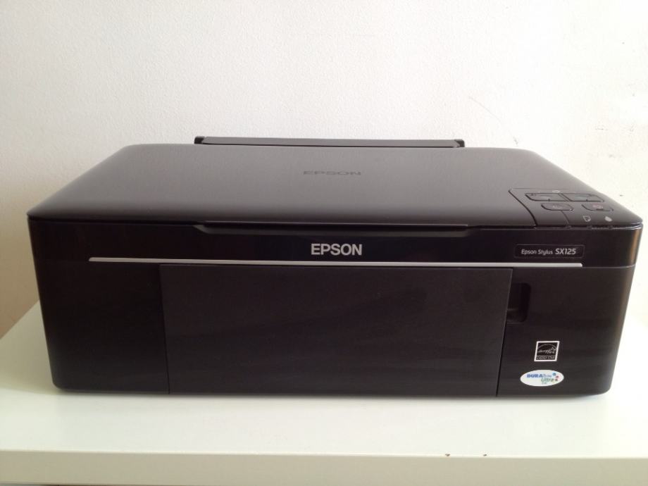 Принтер epson sx125 не работает сканер