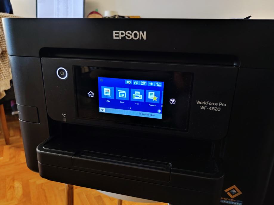 Epson Workforce Wf 4820 Printer Skener Fax Wifimreža All In One Soho 4901