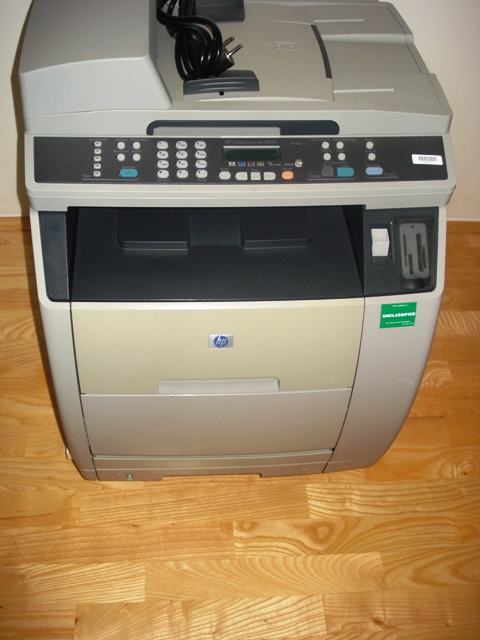 Hp color laserjet 2840 не печатает в цвете