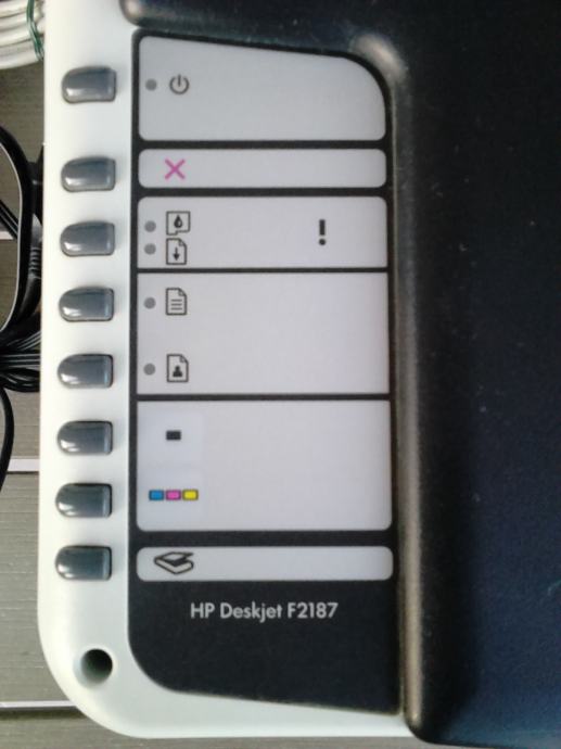 Hp deskjet f2187 как заправить