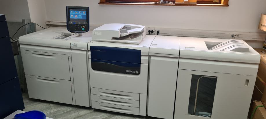 Xerox PRESS J75 + Fiery EX J75 + DUPLA SRA3 LADICA + STACKER FINISHER