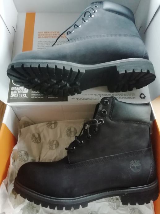 Čizme-TIMBERLAND PREMIUM 6 IN WATERPROOF BOOT-crna koža-velič.EU-45