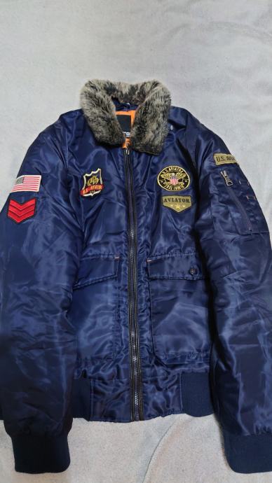 American aviator/ flight jacket  smog